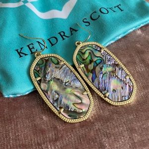 Kendra Scott bold iridescent stone earring